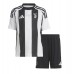 Camisa de Futebol Juventus Douglas Luiz #26 Equipamento Principal Infantil 2024-25 Manga Curta (+ Calças curtas)